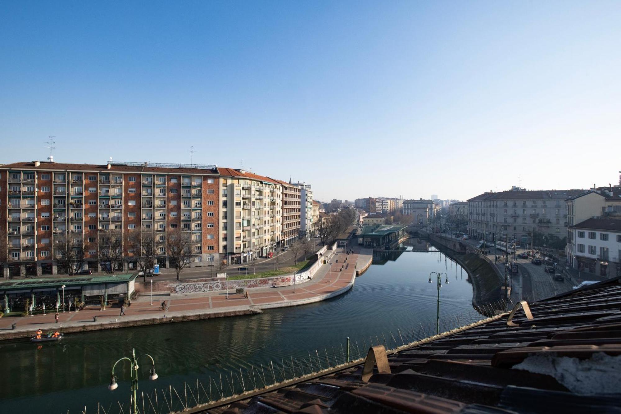 밀라노 La Nuova Torretta Sui Navigli 아파트 외부 사진